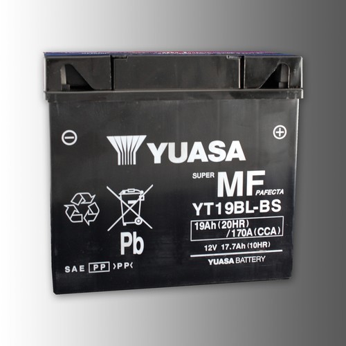 Yuasa yt19bl batteria moto - yuasa,