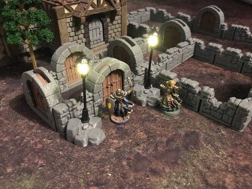 Dungeon scenery lampioni - scenery,
