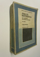 ANALISI MATEMATICA VOLUME 1 LUIGI AMERIO TAMBURINI EDITORE 1974-FR-B22