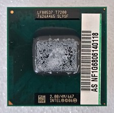 CPU Intel T7200 Core 2 Duo - 2.00/4M/667 2 GHz 4M Cache 667 MHz FSB processore