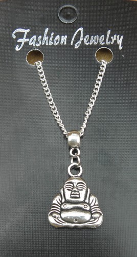 Collana con ciondolo buddha - collana,