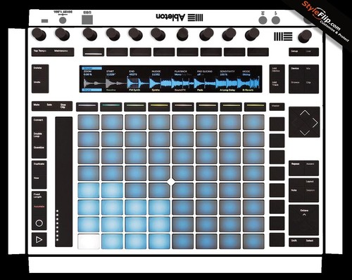 Ableton push skin bianco - push, 2