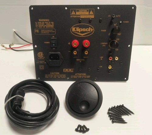 Klipsch subwoofer plate - 8,