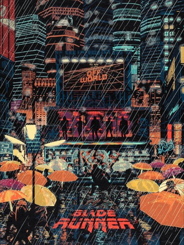 Blade runner cinematic wall - blade,