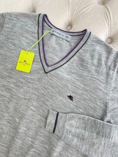 Maglione maglia lana grigio