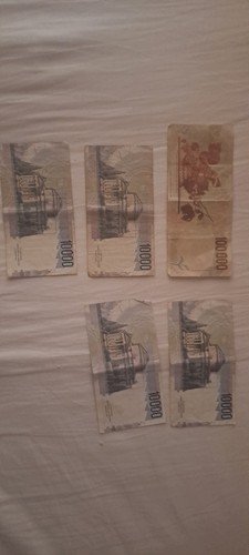 Banconote italiane lire - banconote,