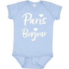 Body neonato Inktastic Paris