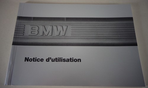 Avviso uso bmw serie e24 - serie,