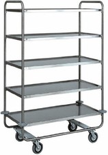 Carrello servizio acciaio - di,