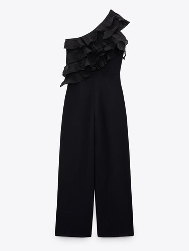 Tuta zara con volant - tuta,