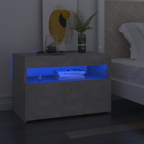 Vidaxl comodini con luci - comodini, 2