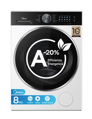Midea lavatrice classe a - midea,