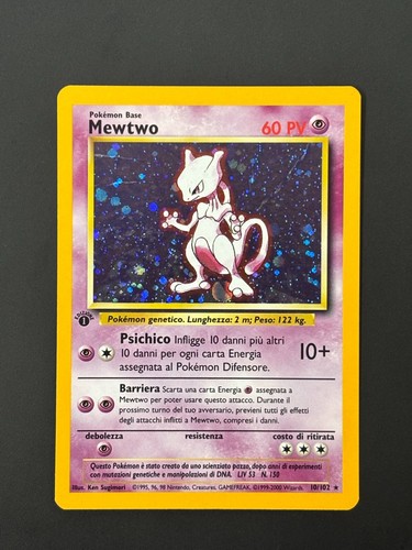 Mewtwo set base edizione - mewtwo,