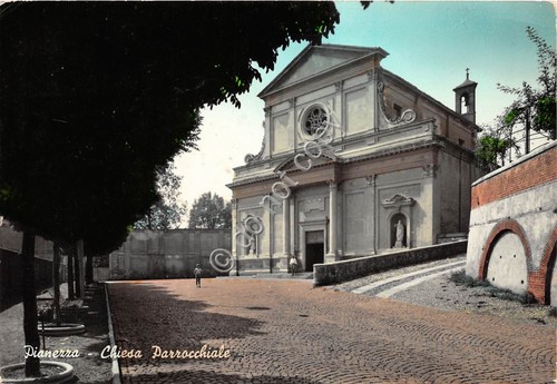 Cartolina pianezza chiesa - cartolina,