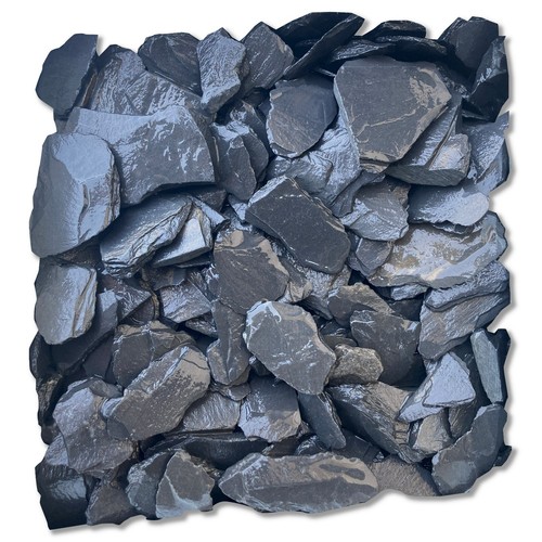 Sassi ciottoli nero ardesia - nero,
