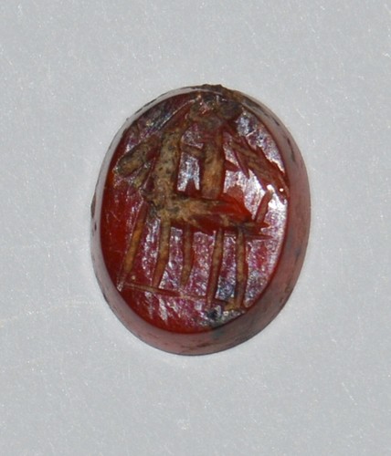 Anello antico greco - , intaglio