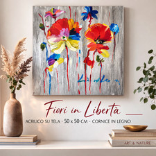 Quadro Floreale Moderno