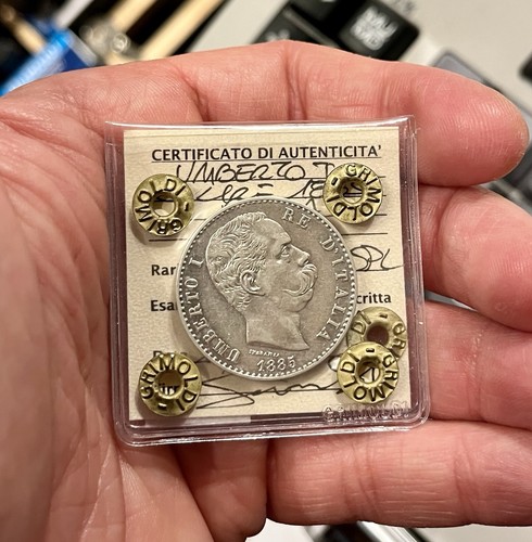 Lire 1885 umberto - lire,
