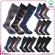 Calze da uomo in pile blucalze