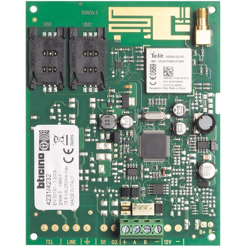 Bticino 4231 scheda gsm - 4231, gsm/gprs