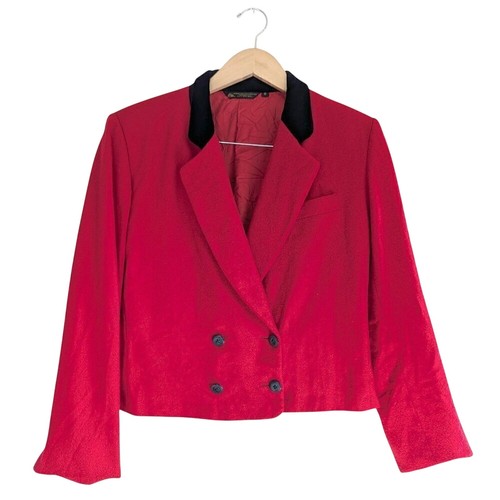 Giacca doppiopetto rosso