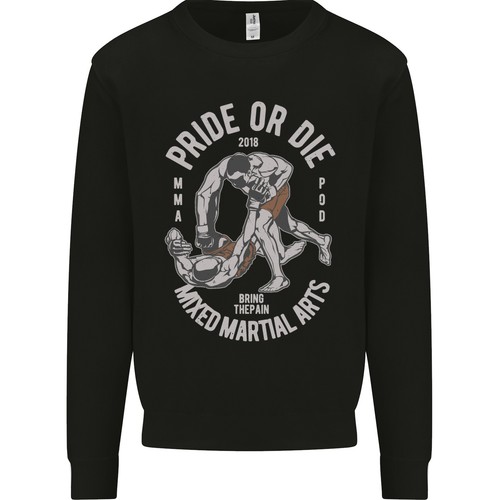 Felpa jumper pride mma muay - felpa,