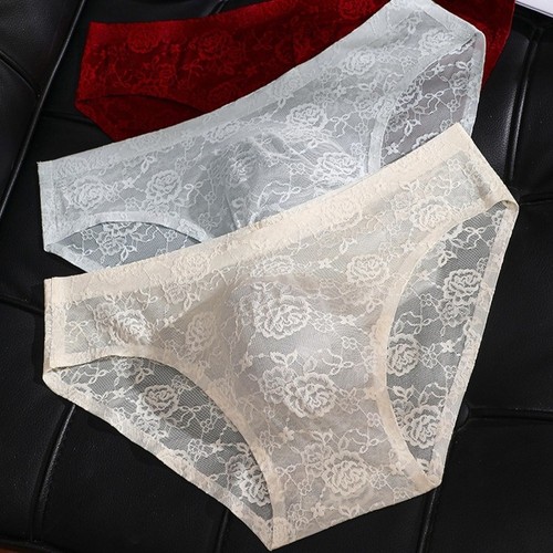 Slip uomo estivo pizzo - , seta