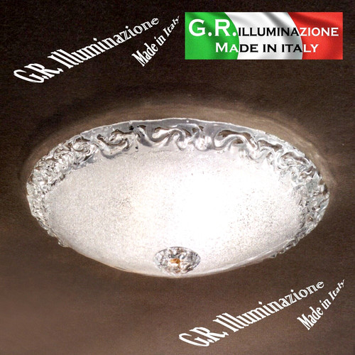 Plafoniera classica vetro - plafoniera, in