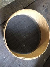 SETACCIO FARINA GRANO CEREALI cm 22 legno faggio rete metallica maglia FINE