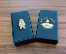 Novità OMEGA 50° Anniversario Spilla Distintivo Apollo11 Razzo Moonlanding Speedmaster