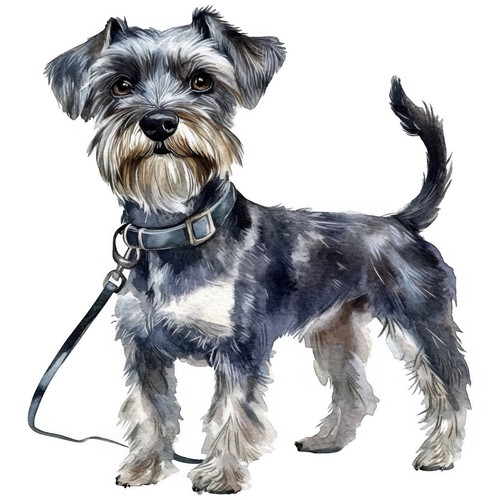 Adesivi schnauzer nano - 2,