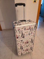 Trolley estetista, con ruote, beauty staccabile autonomo