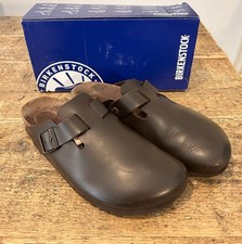 BIRKENSTOCK BOSTON Pelle Marrone Tg 43 280 Made In Germany