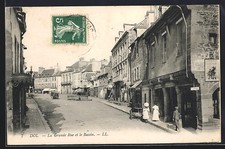 CPA Dol, La Grande Rue et le