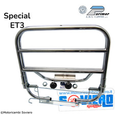 Portapacchi Cromato posteriore