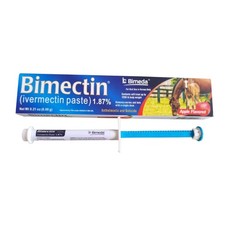  1-10 X Nuova Pasta Orale di Cavallo Bimeda 0,21 once (6,08 G) Monodose Aromatizzate alla Mela