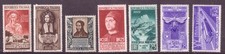 Blocco 7 Valori Francobolli