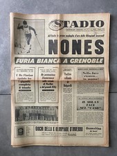 STADIO n. 33 del 1968 - Nones medaglia d'oro Olimpiadi