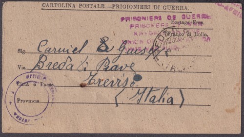 1943 sudafrica all italia pow - 1943,