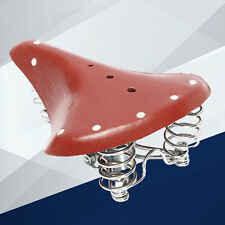 Sella a molla in pelle per