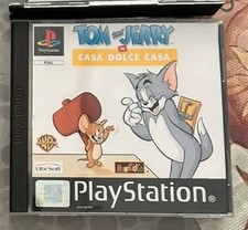 PS1 TOM AND JERRY CASA DOLCE CASA PLAYSTATION 1 PAL ITALIANO COMPLETO ITA