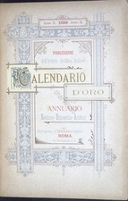 Calendario d'Oro - Annuario