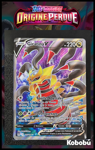 Carte pokémon giratina - carte,