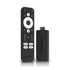 Thomson Google TV Streaming Stick 140 (4K), Controllo Vocale Intelligente, WiFi, Bluetooth