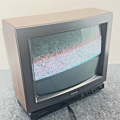 Toshiba blackstripe tv crt - 14",