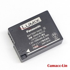 Batteria originale Panasonic DMW-BLC12 per DC-G95 DMC-GH2S GX8 G81 G85 FZ2500 G5 7