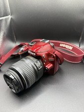 Nikon D3200 Red Camera Bundle
