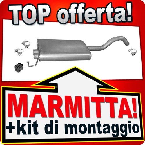 Silenziatore centrale per - silenziatore,