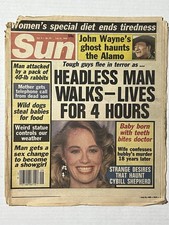 Sun Magazine July 22, 1986 News Tabloid Vol.4 No. 29 Preowned