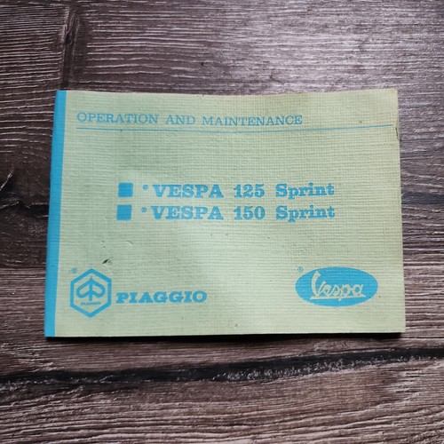 Vespa piaggio operation - piaggio,